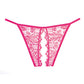 Adore Lace Enchanted Belle Panty Hot Pink O/S