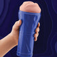 Forto Model M-80 Hard-Side Mouth Masturbator - Light