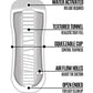 Shower Stroker Mouth - Ivory
