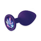 The 9's Booty Calls Neon Leaf Plug - Purple