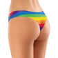 Mememe Pride Hearts Printed Thong XL