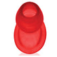 Oxballs Glowhole 1 Hollow Buttplug w/LED Insert Small - Red Morph