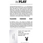 Playboy Pleasure Tux Butt Plug - Large
