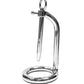Rouge Stainless Steel Chastity Ring w/Sound - Chrome
